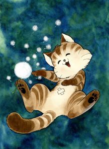 「トラジマのミーめ」直筆原稿